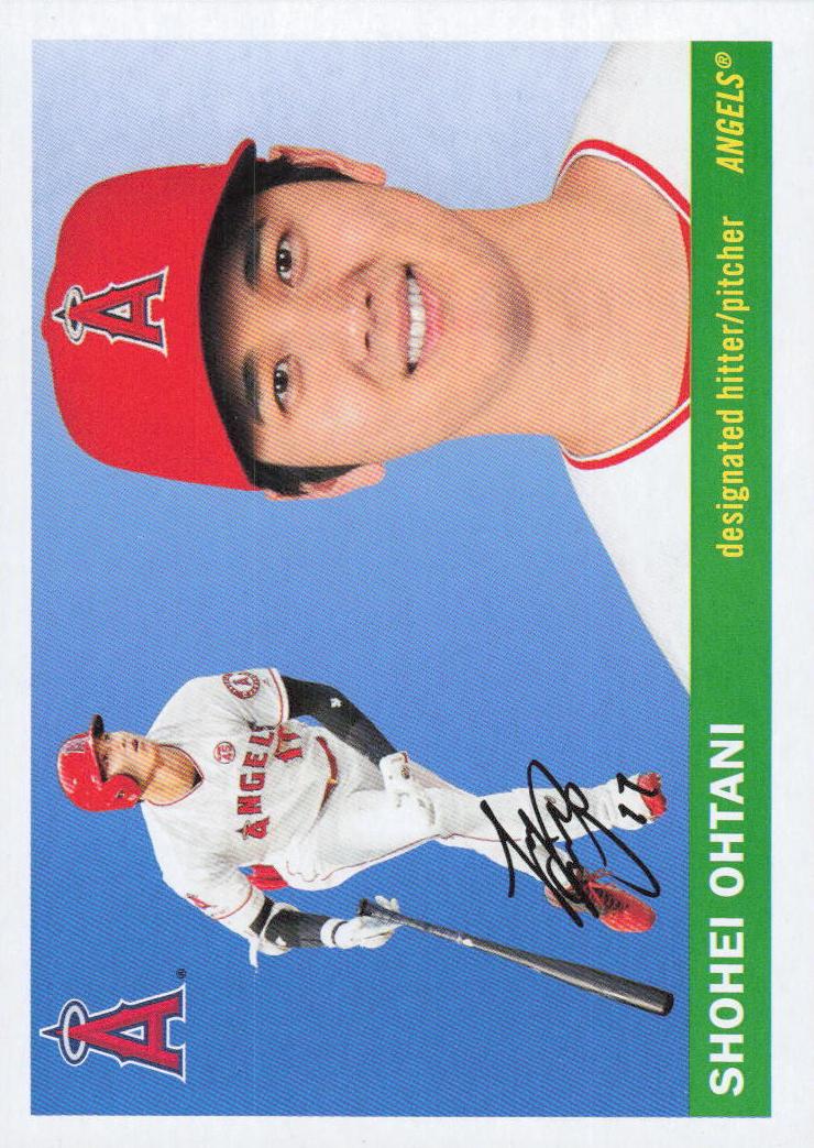 2020 Topps Archives Shohei Ohtani [Silver] #7 card