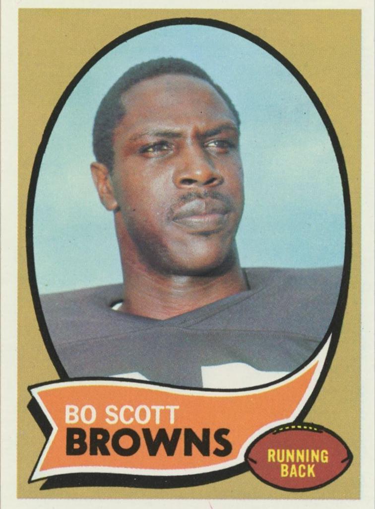 1970 Topps Bo Scott #117 card