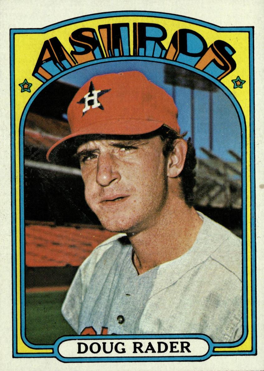 1972 Topps Doug Rader #536 card