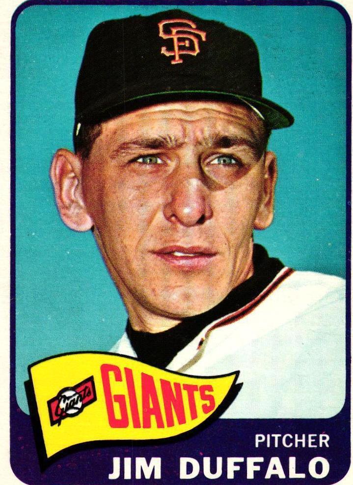1965 Topps Jim Duffalo #159 card