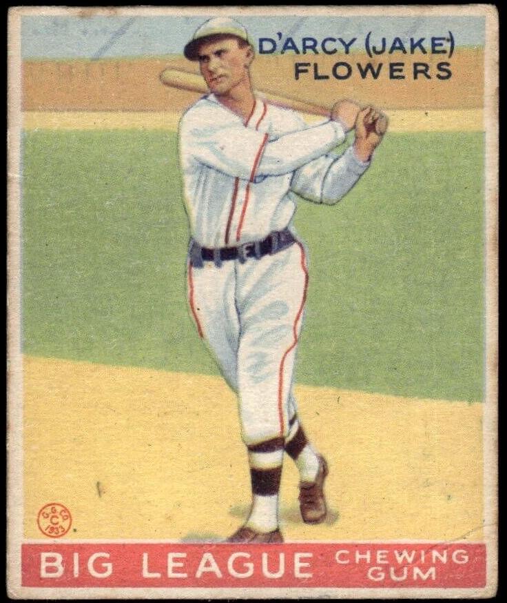 1933 Jake Flowers #151