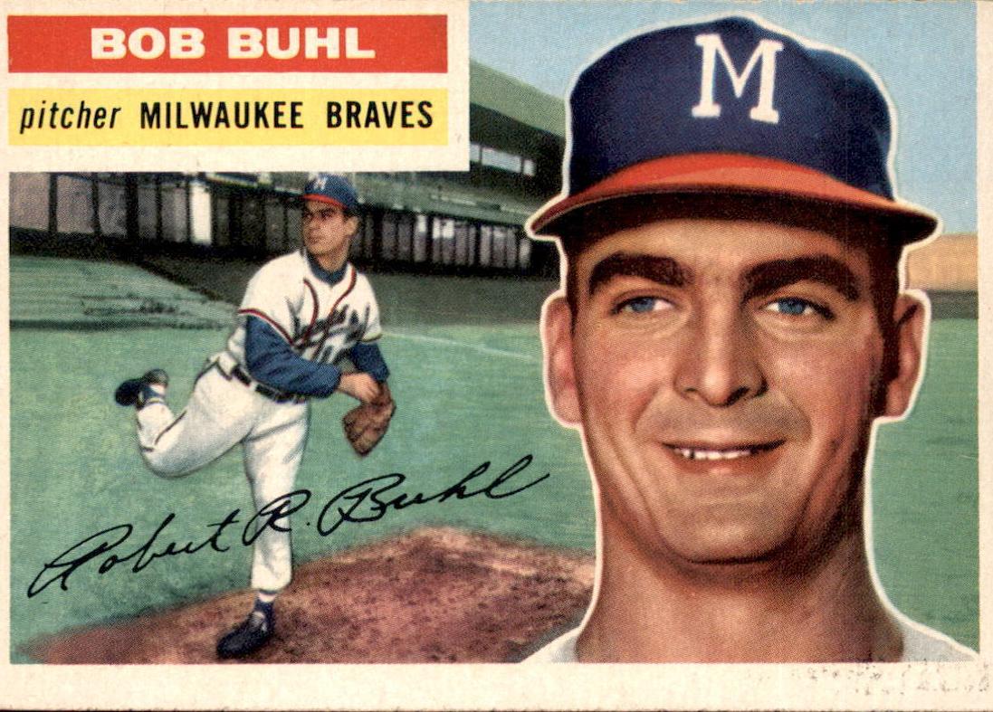 1956 Bob Buhl #244