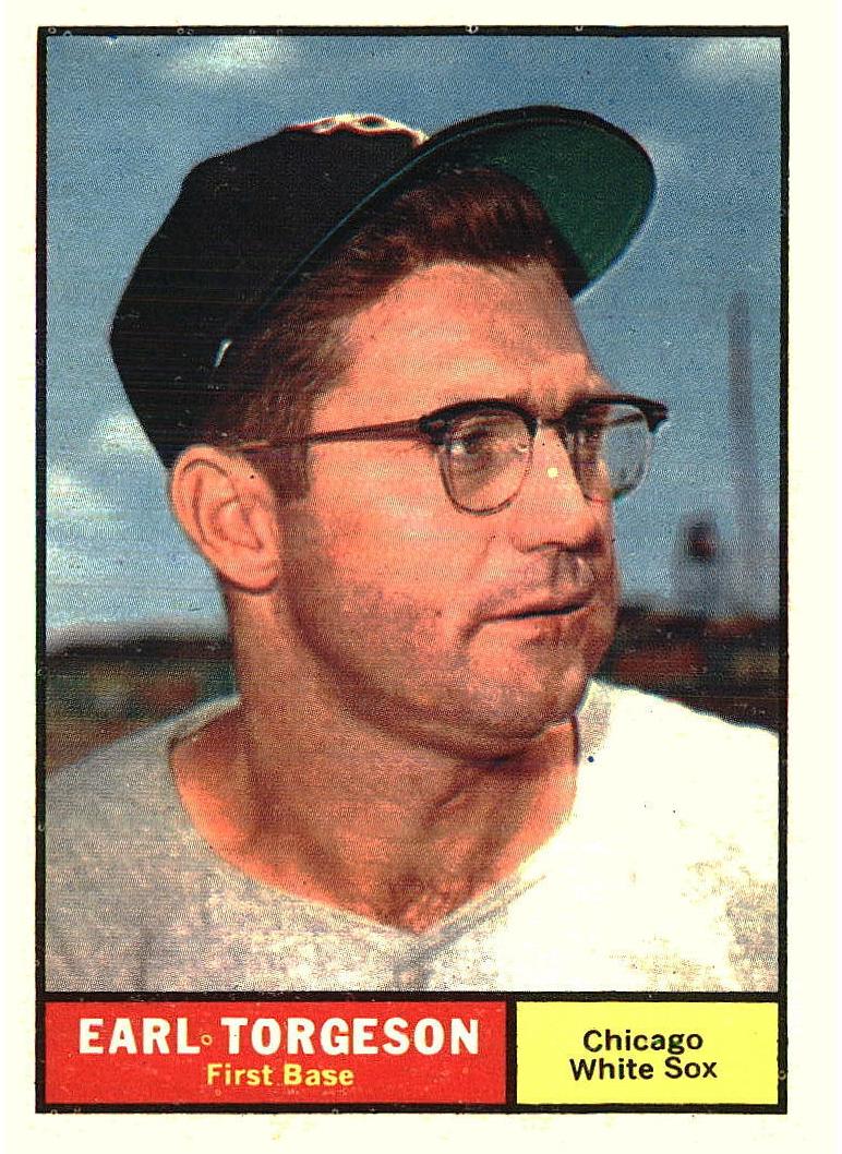 1961 Topps Earl Torgeson #152 card