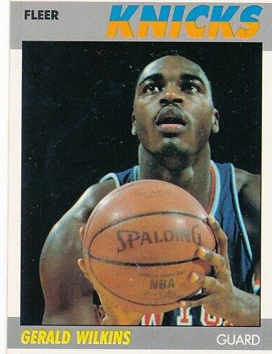 1987 Gerald Wilkins #119