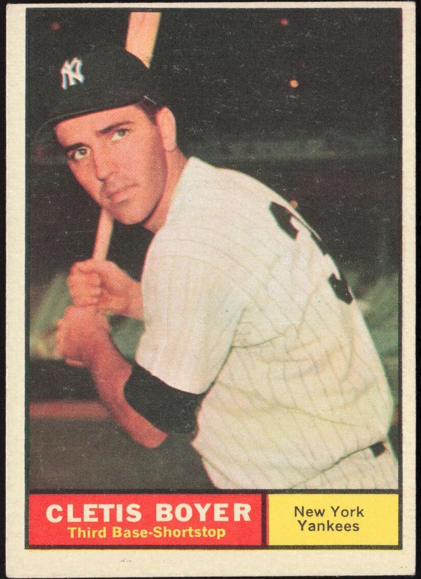 1961 Cletis Boyer #19