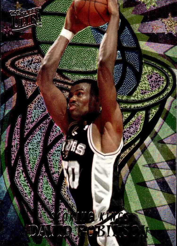 1994 Ultra Power in the Key David Robinson #8 card