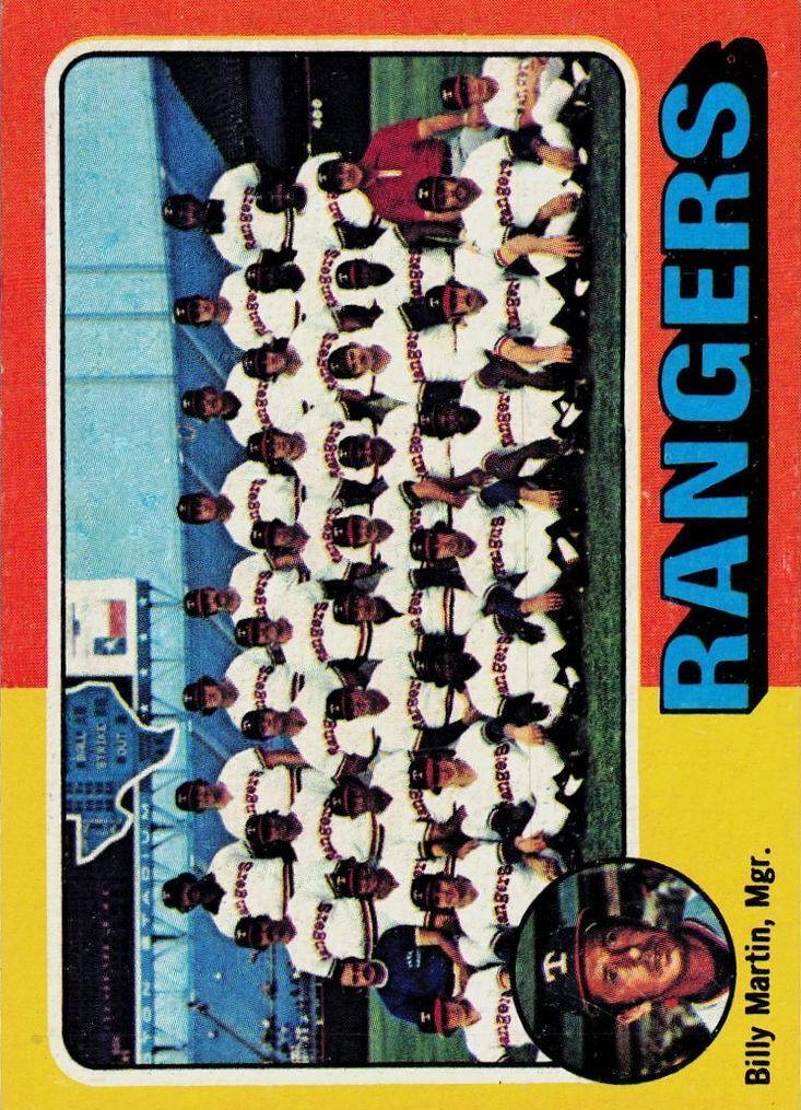 1975 Texas Rangers #511