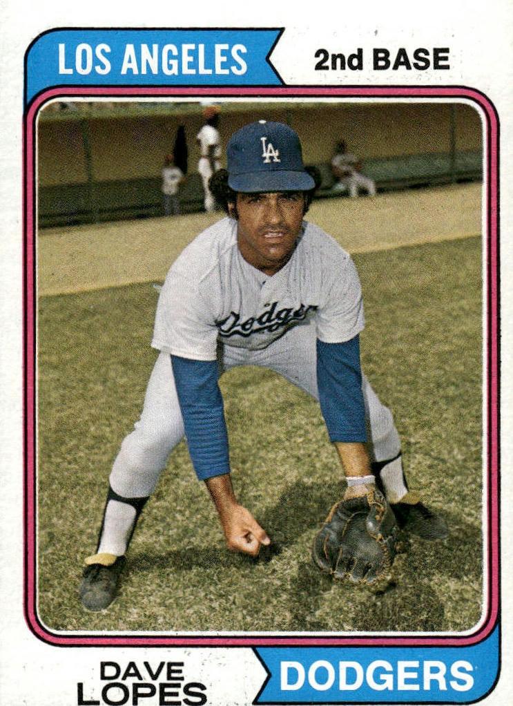 1974 Topps Dave Lopes #112 card