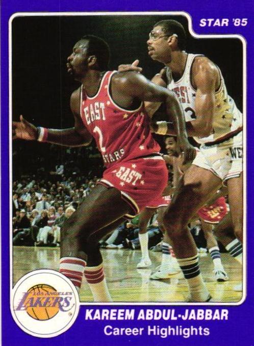 1985 Kareem Abdul-Jabbar #16