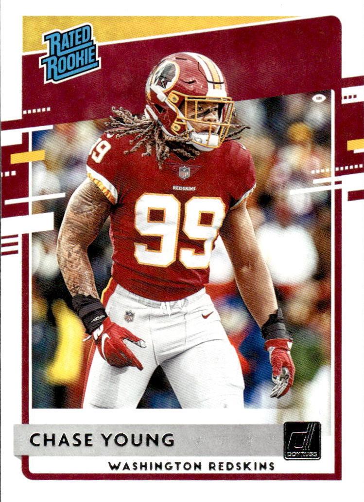 2020 Panini Donruss Chase Young #316 card