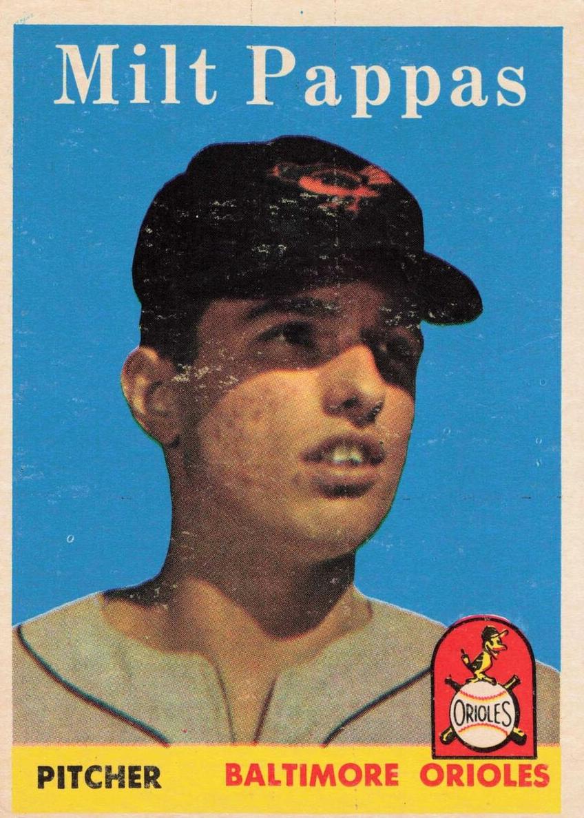 1958 Milt Pappas #457