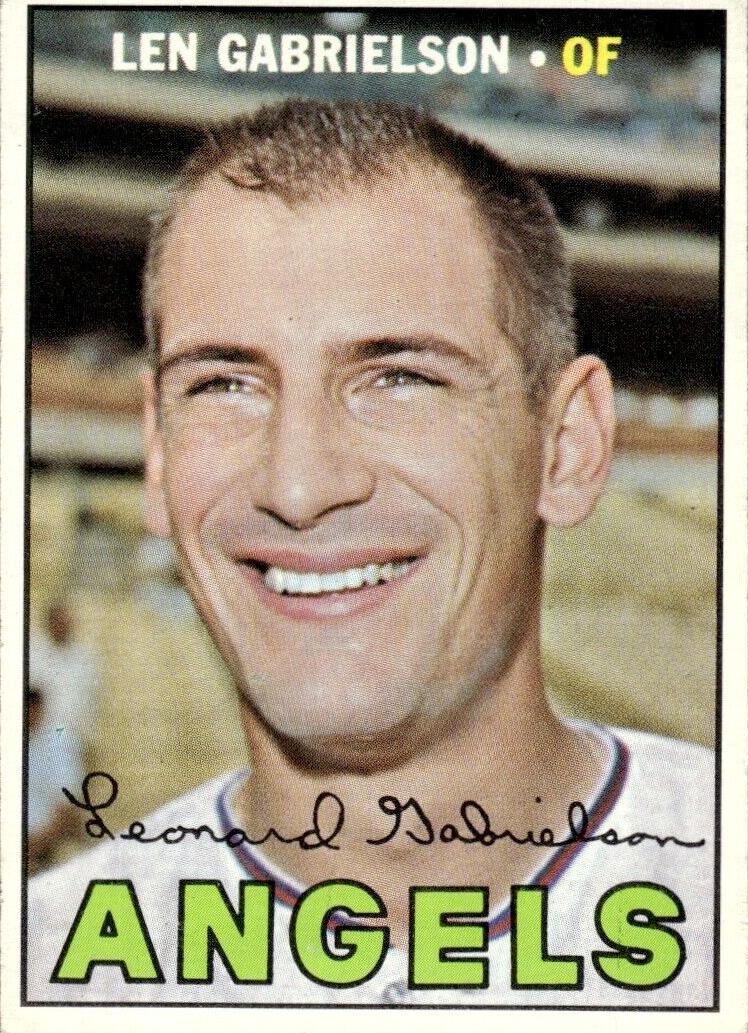 1967 Topps Len Gabrielson #469 card