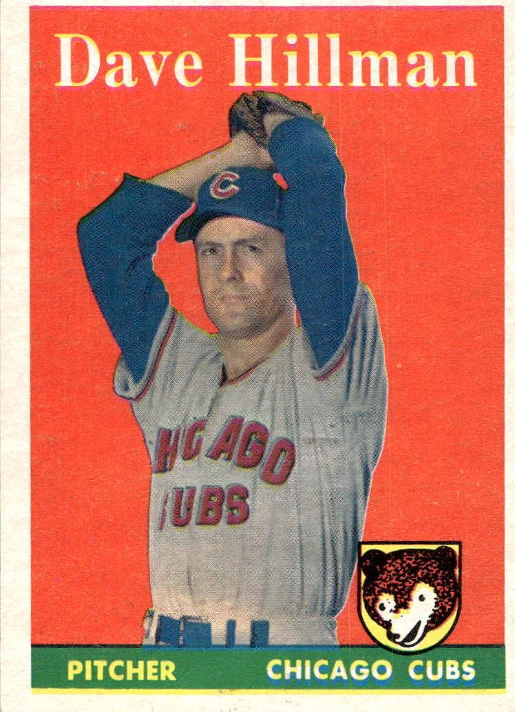 1958 Topps Dave Hillman #41 card