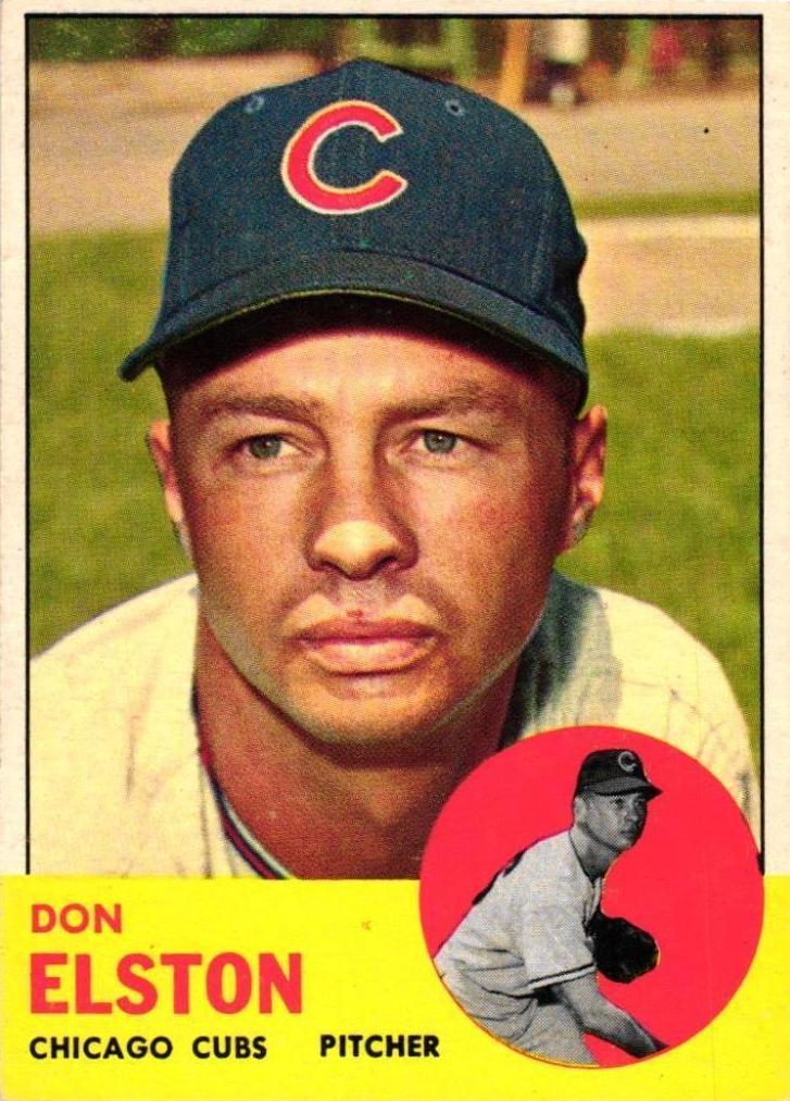 1963 Topps Don Elston #515 card