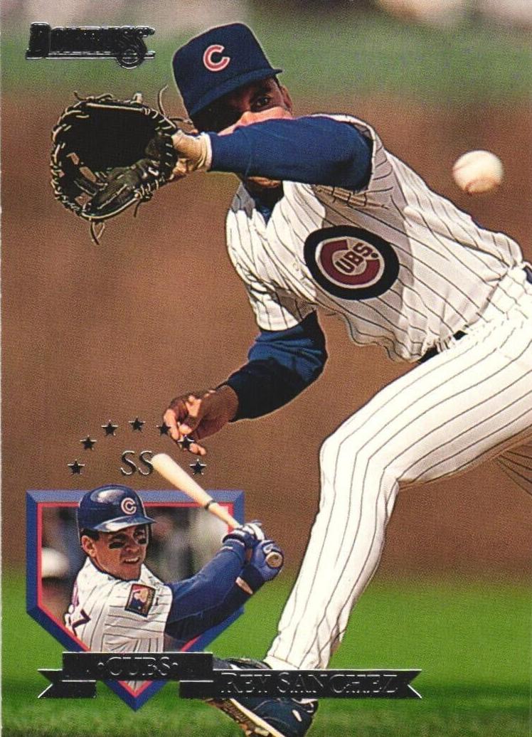 1995 Donruss Rey Sanchez #173 card