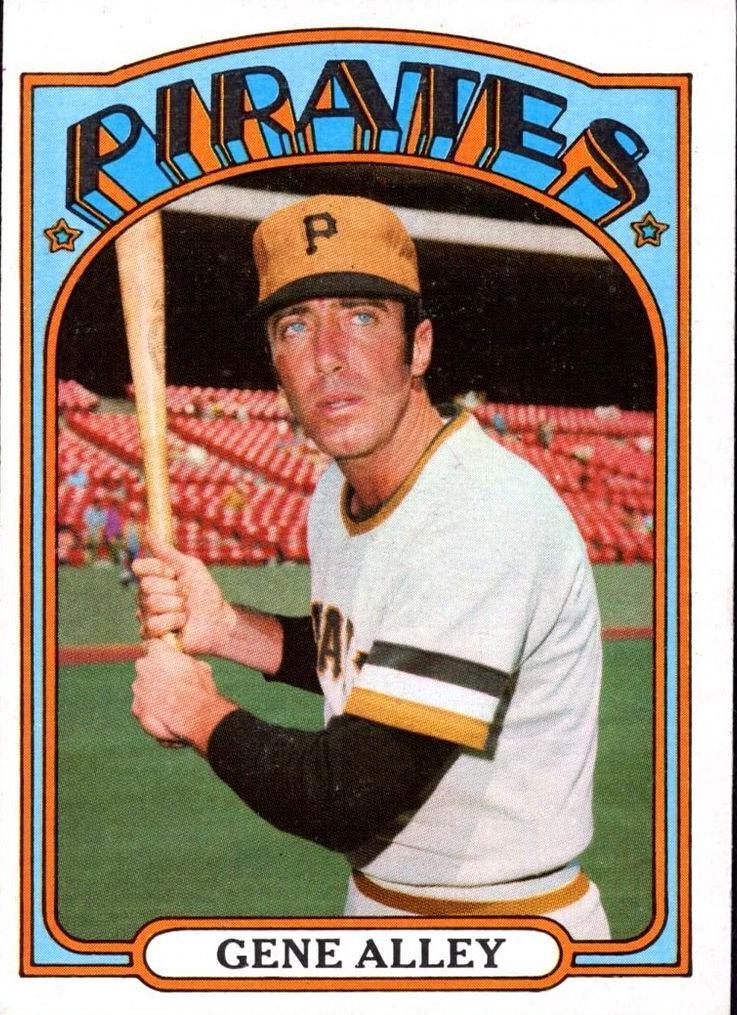 1972 Topps Gene Alley #286 card