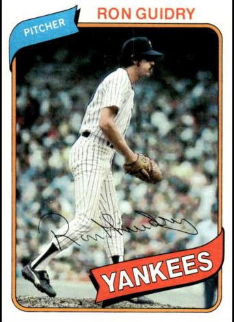 1980 Ron Guidry #300