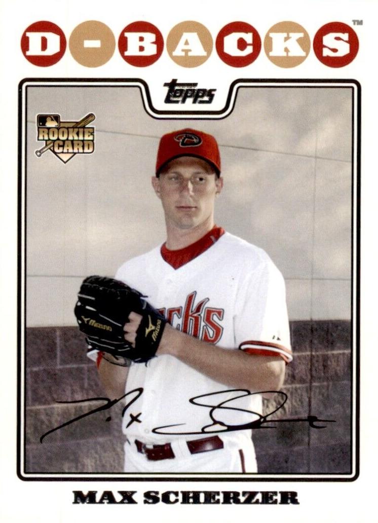 2008 Topps Update & Highlights Max Scherzer #UH280 card