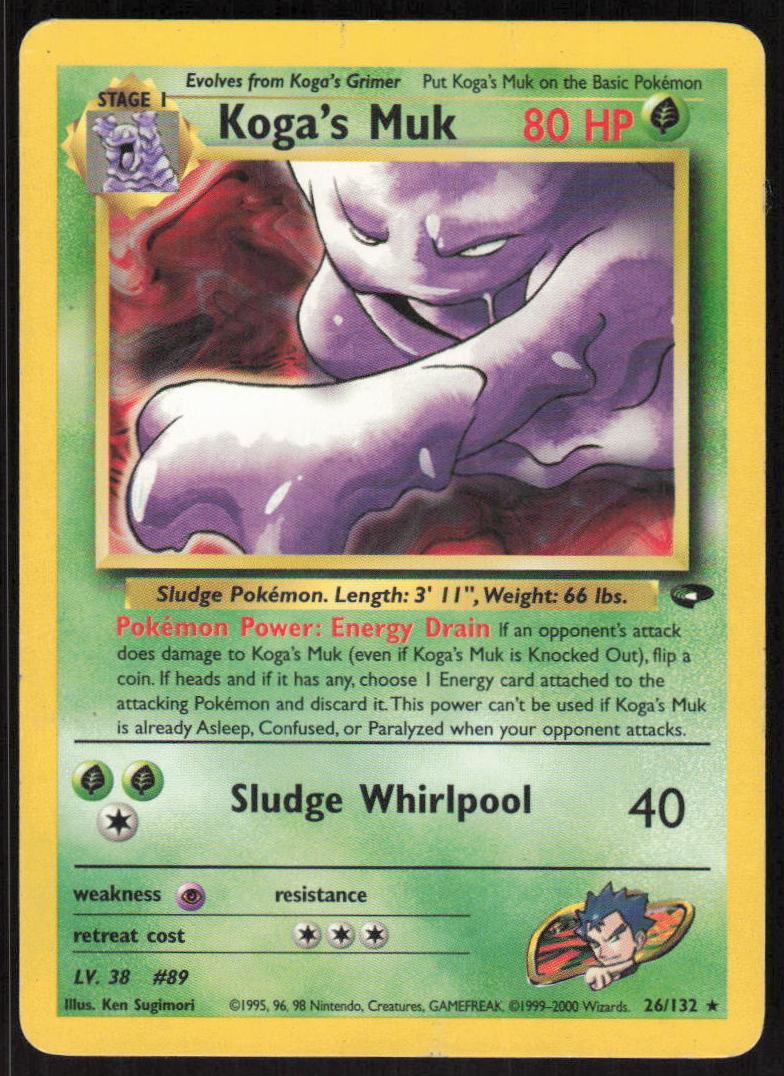 Koga's Muk 2000 Pokemon Gym Challenge