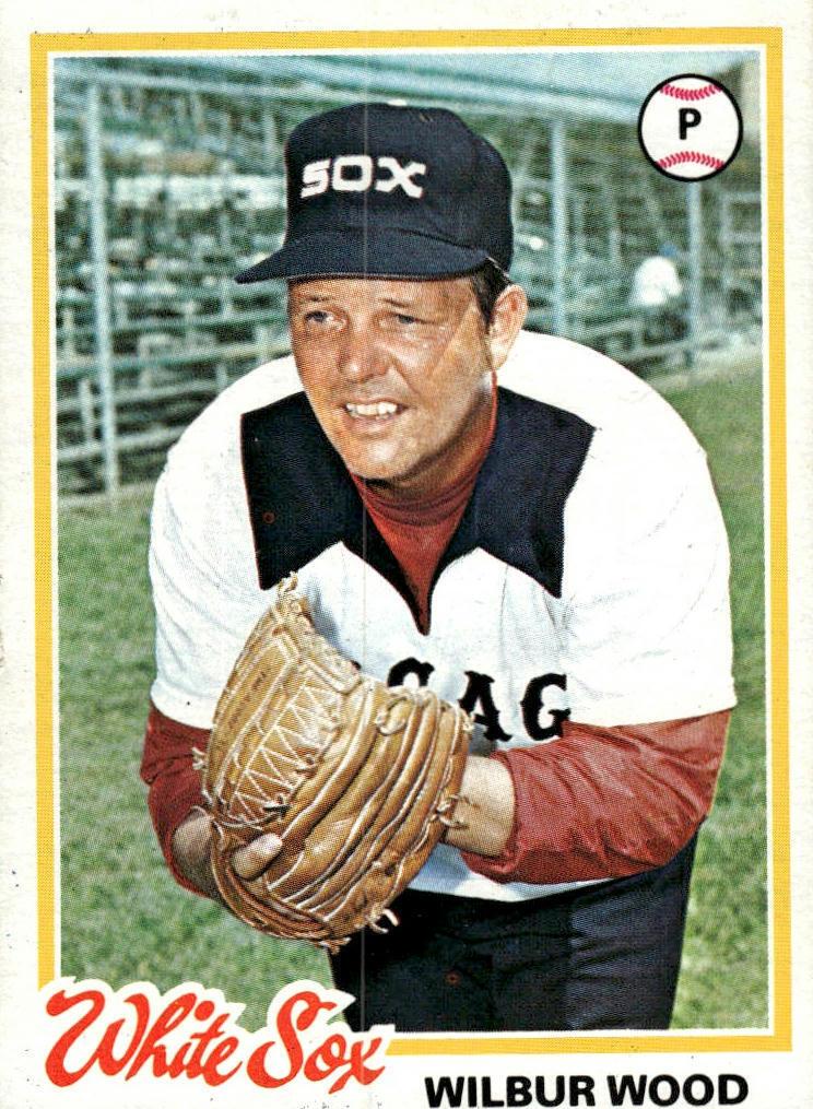 1978 Topps Wilbur Wood #726 card