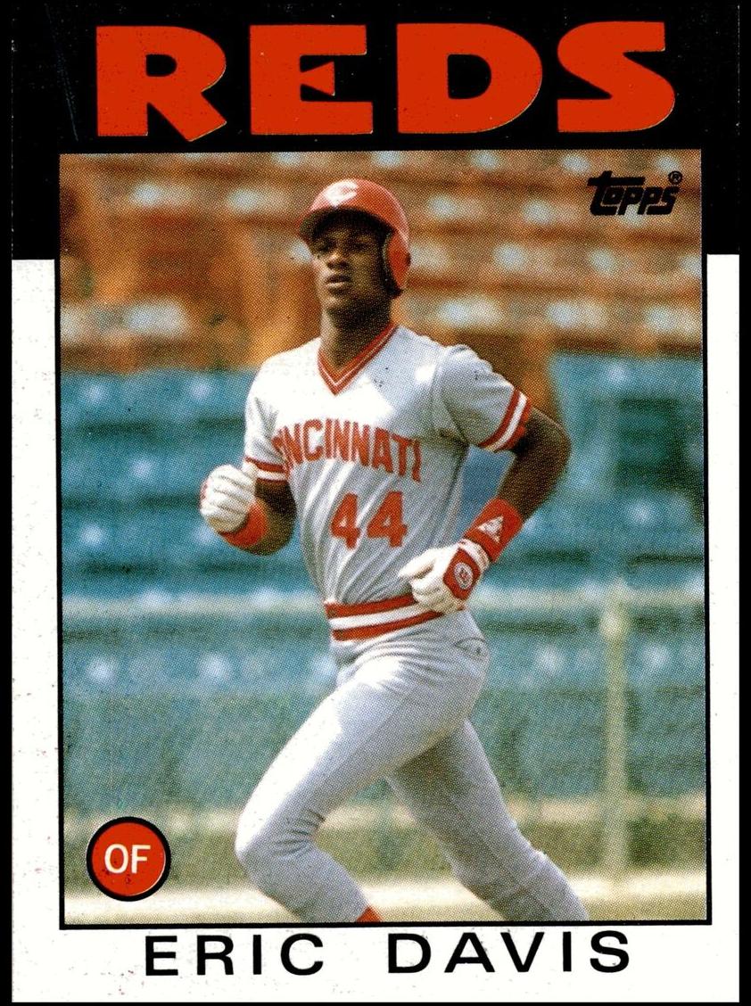 1986 Eric Davis #28