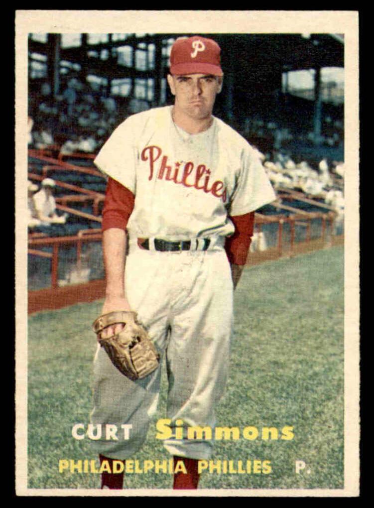 1957 Curt Simmons #158
