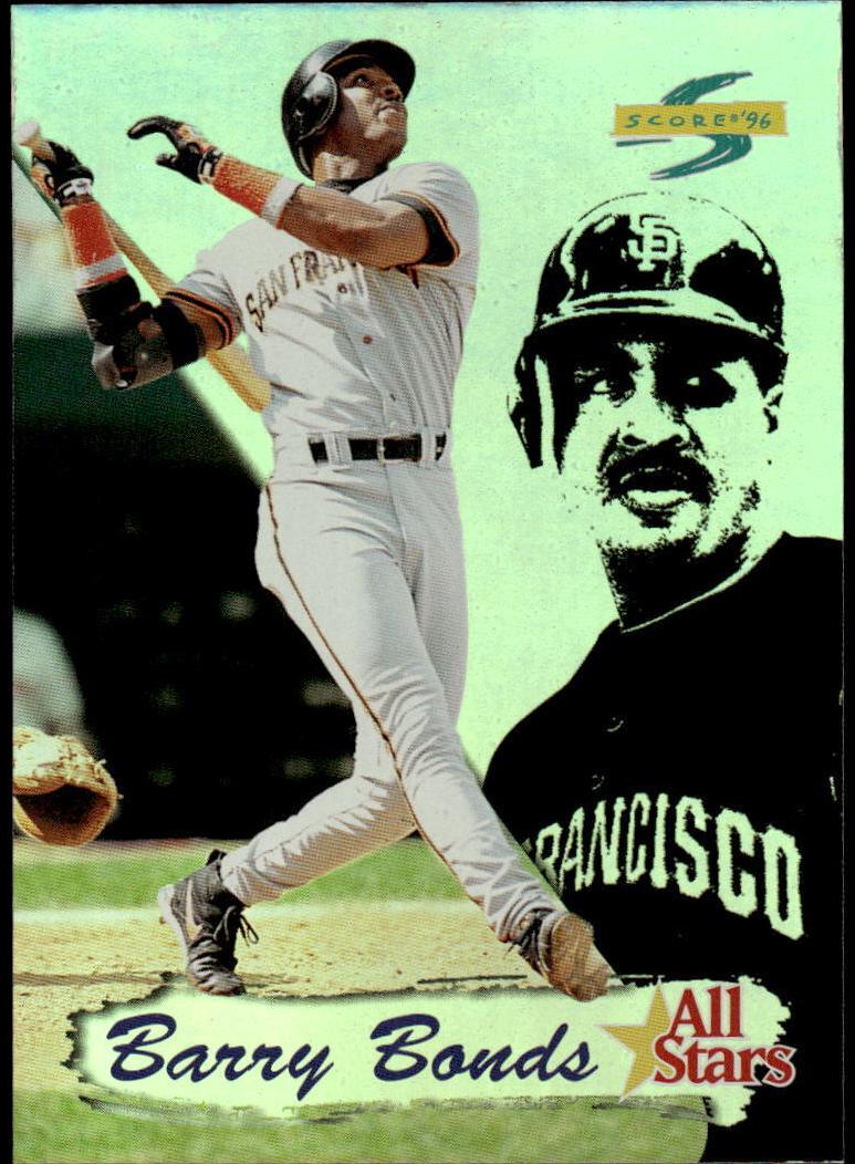 1996 Score Barry Bonds #7 card