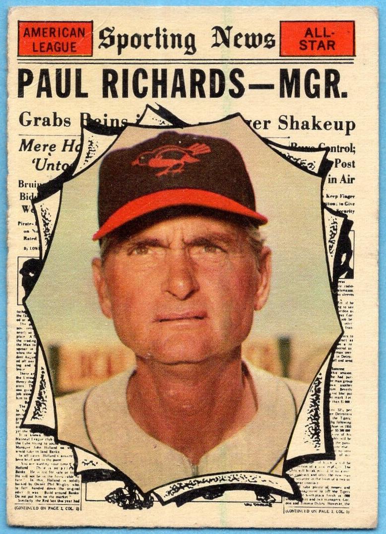 1961 Paul Richards #566