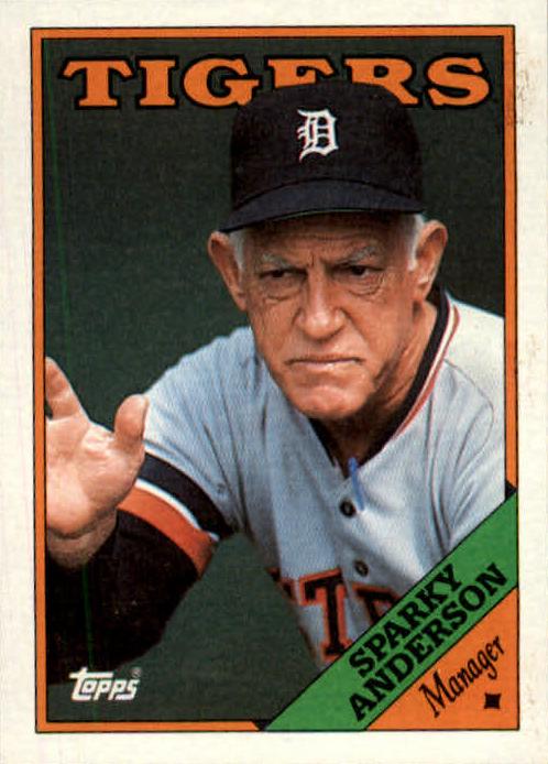 1988 Topps Sparky Anderson #14 card