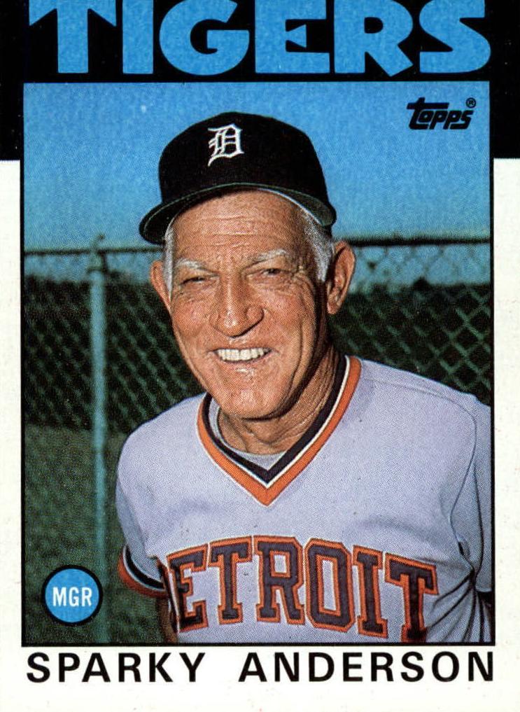 1986 Sparky Anderson #411