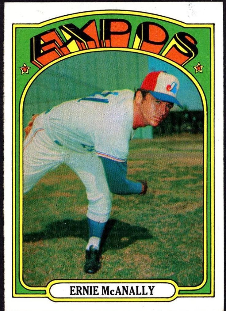 1972 Ernie McAnally #58