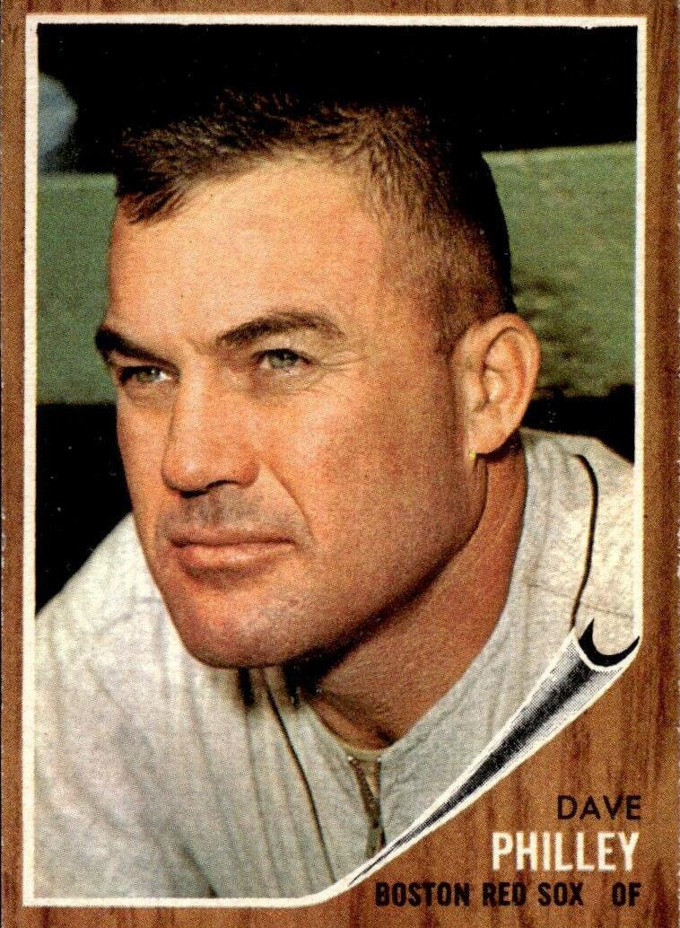 1962 Topps Dave Philley #542 card