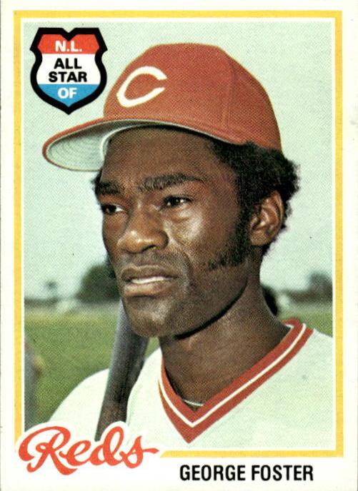 George Foster 1978 Topps Baseball
