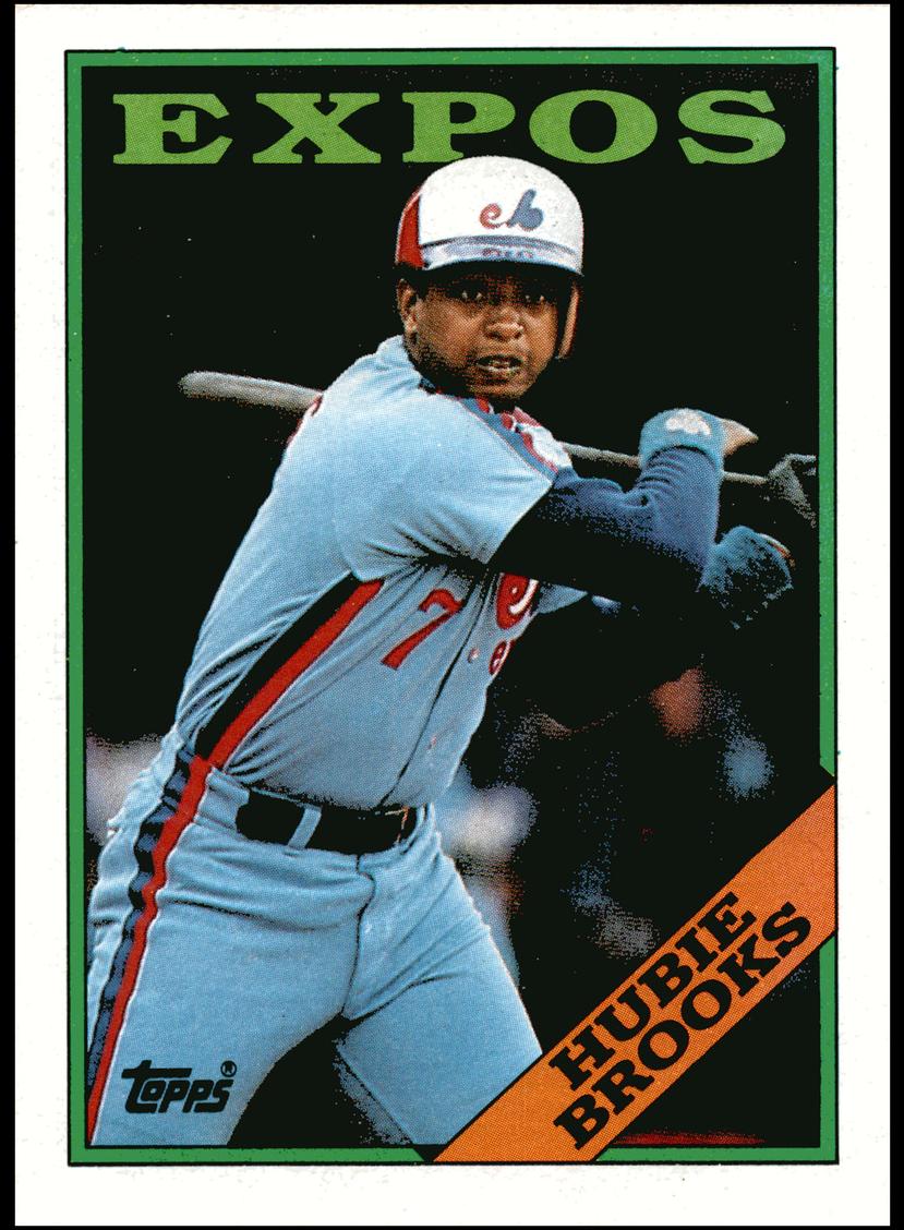 1988 Topps Hubie Brooks #50 card