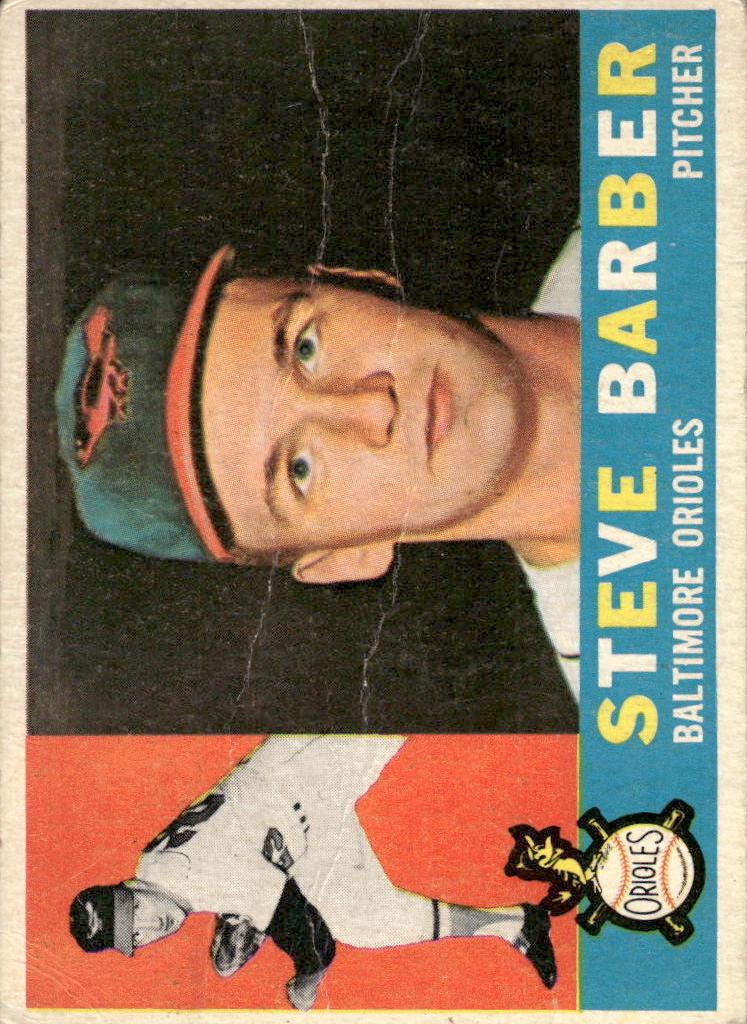 1960 Steve Barber #514