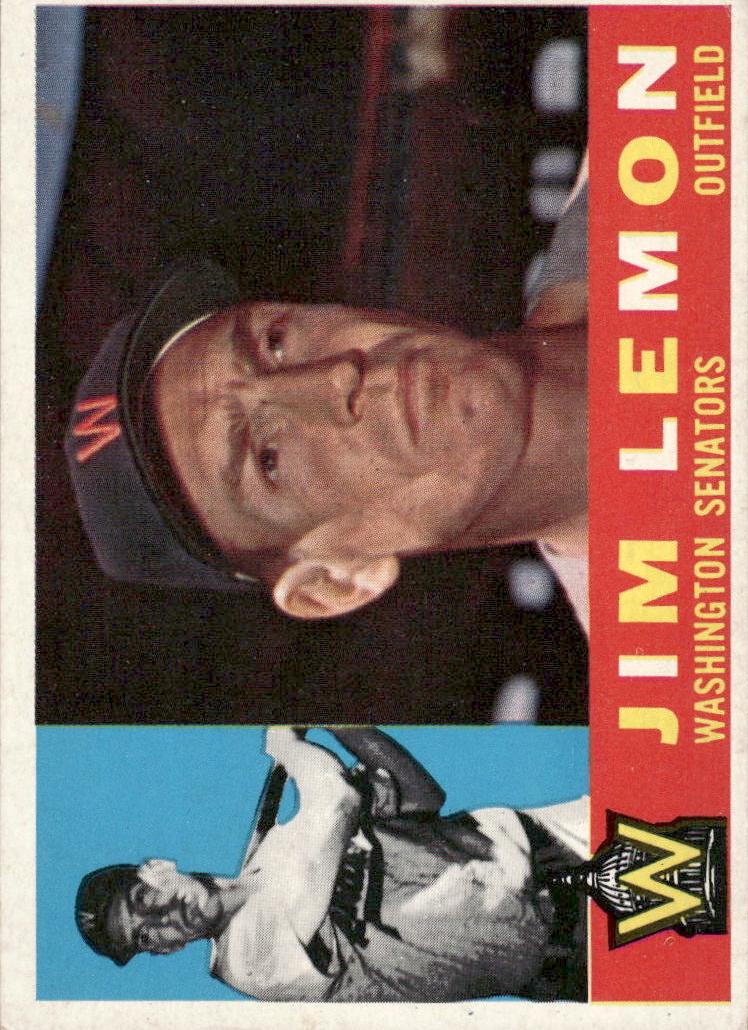 1960 Topps Jim Lemon #440 card
