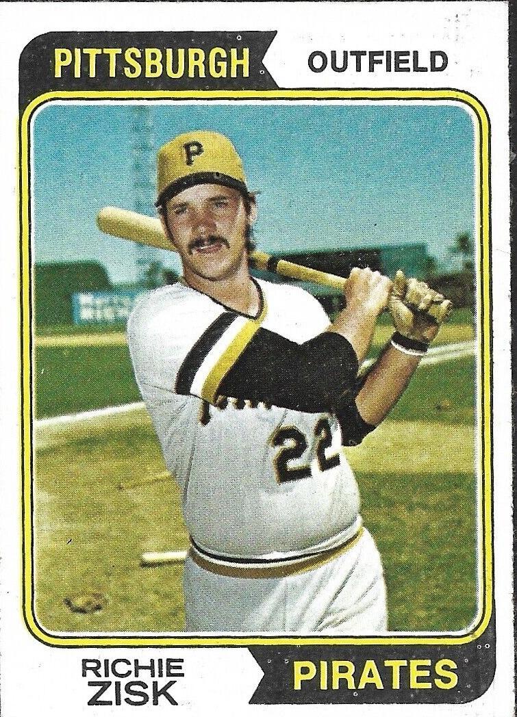 1974 Topps Richie Zisk #317 card