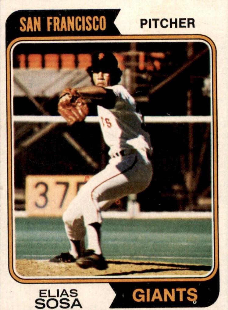 1974 Topps Elias Sosa #54 card