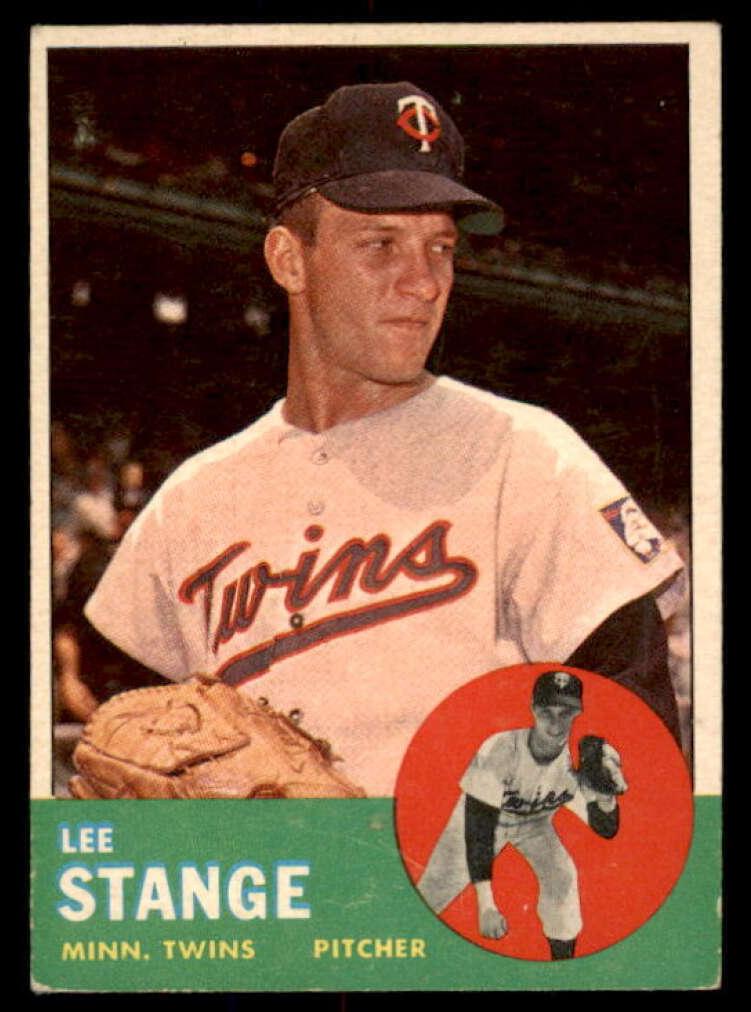 1963 Topps Lee Stange #246 card