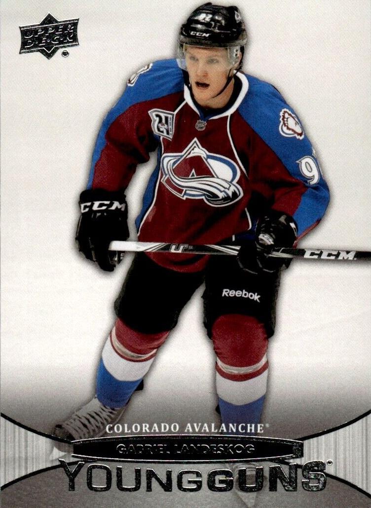 2011 Upper Deck Gabriel Landeskog #208 card