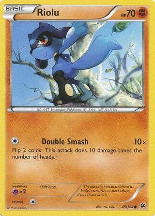 Riolu 2016 Pokemon XY Fates Collide