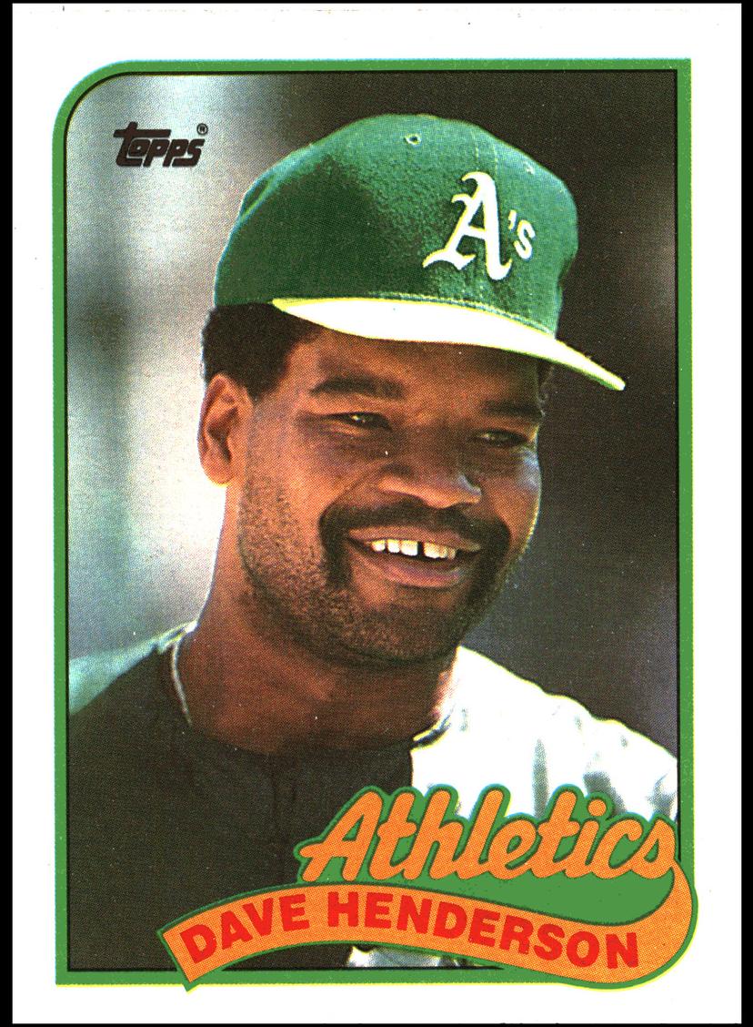 1989 Dave Henderson #527