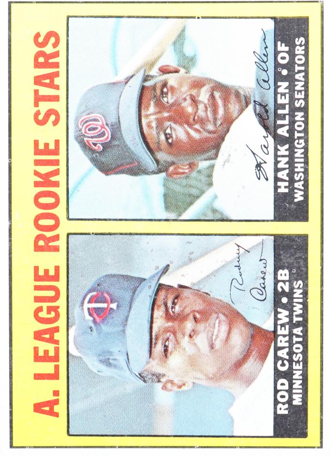 1967 Topps Rod Carew #569 card