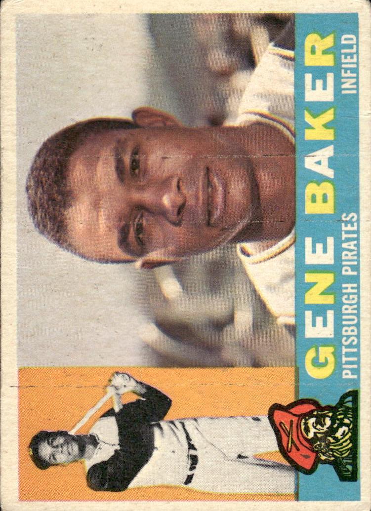 1960 Topps Gene Baker #539 card