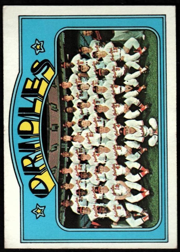 1972 Orioles Team #731