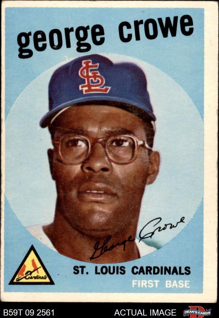 1959 Topps George Crowe #337 card