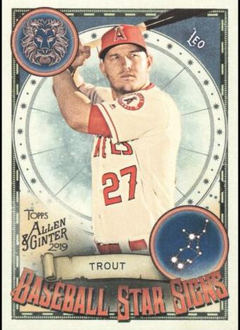 2019 Mike Trout #BSS-15