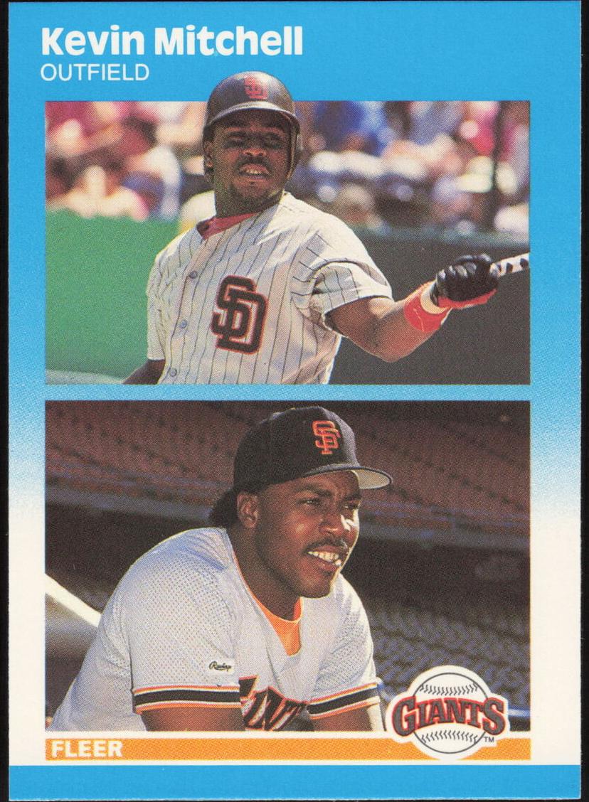 1987 Kevin Mitchell [Glossy] #U-82