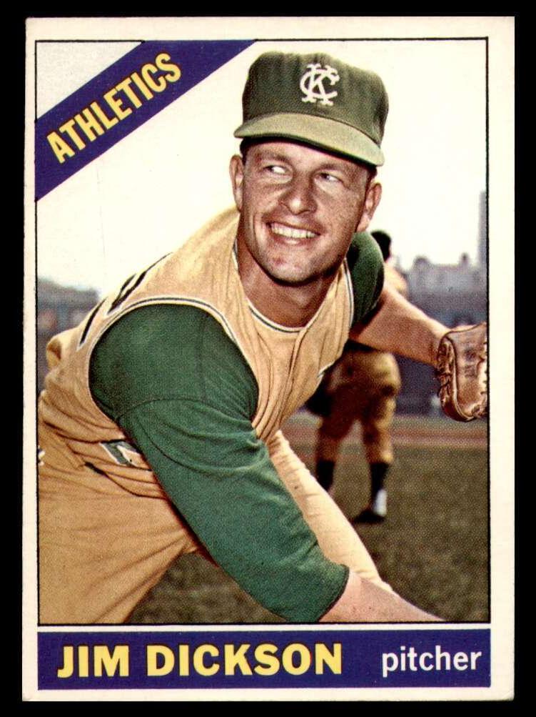 1966 Topps Jim Dickson #201 card