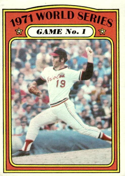 1972 World Series Game 1 #223